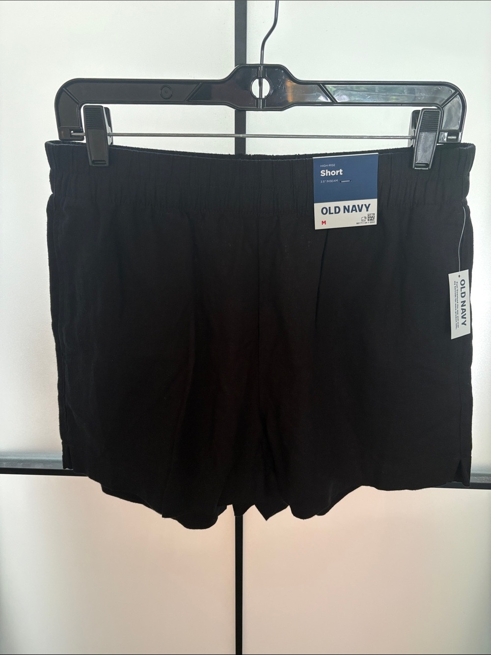 Old Navy Black Women's Elastic-Waist Shorts